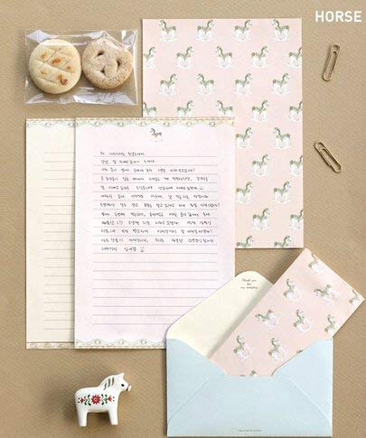 EBOCACB 81pcs Stationary Paper and Envelopes Set, Contain 54 stationery paper and 27 envelopes, writing paper stationery set, 9 Different Style